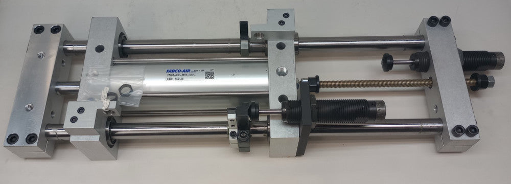 Fabco-Air EZ750-6.0-MH1-D12-S40B-RC01AB Linear Guided Slide 2" Bore EZ Series