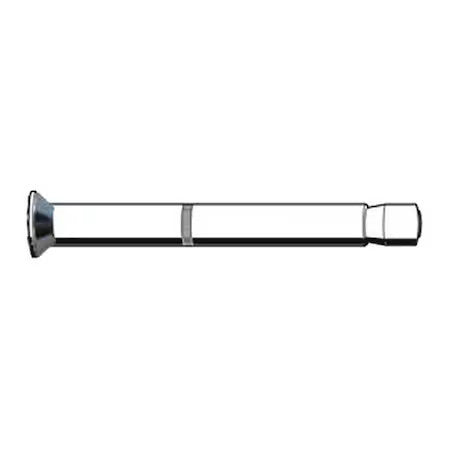 Zoro Select U09200.037.0400 Sleeve Anchor, 3/8" Dia., 4" L, Carbon Steel Zinc