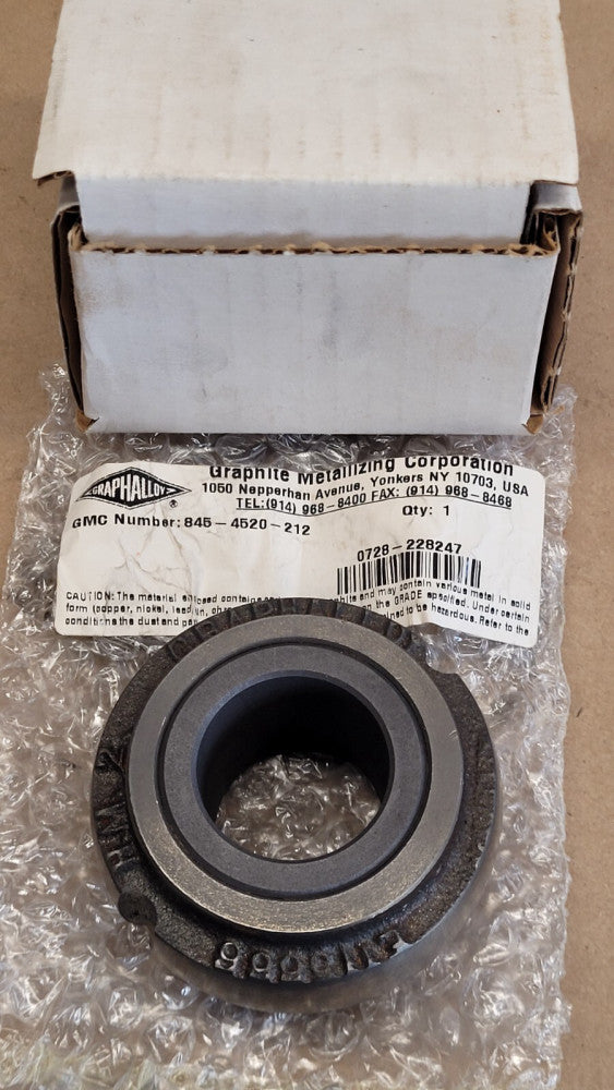 Graphalloy 845-4520-212 Graphite / Cast Iron Bearing Insert 1-1/4" Bore