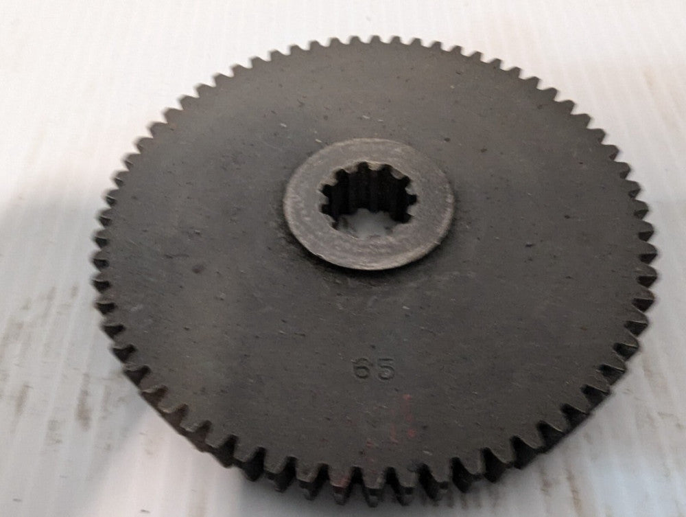 65 Tooth Gear 4.25" Outer Diameter 11 Tooth .75" Bore .5" Thick