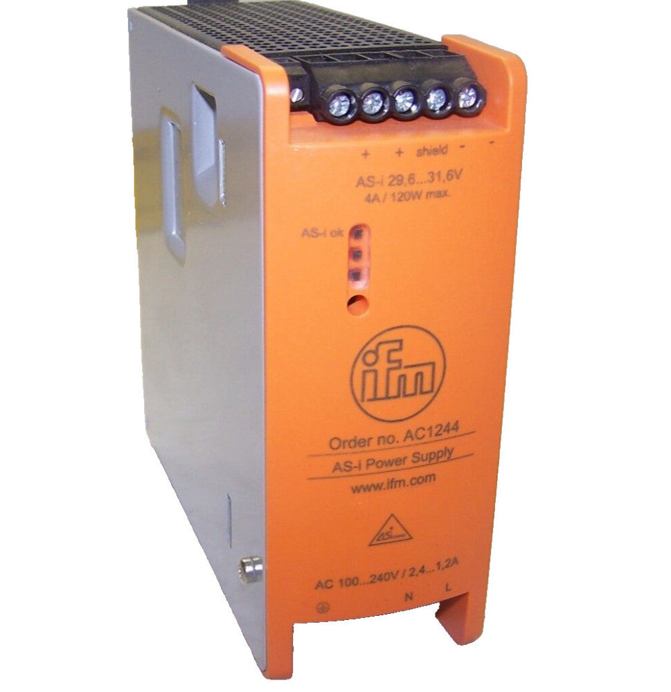 IFM POWER SUPPLY AS-I29, 6...31,6V 4A 120W  AC1244