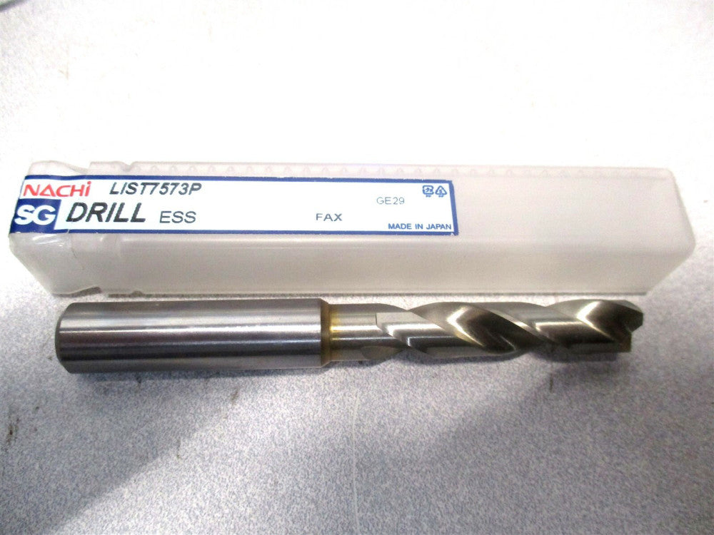 Nachi (1363604) Ltr Z .4130 x 1/2 x 2 x 4-3/32 2-Flute PM-HSCO Stub Length Drill