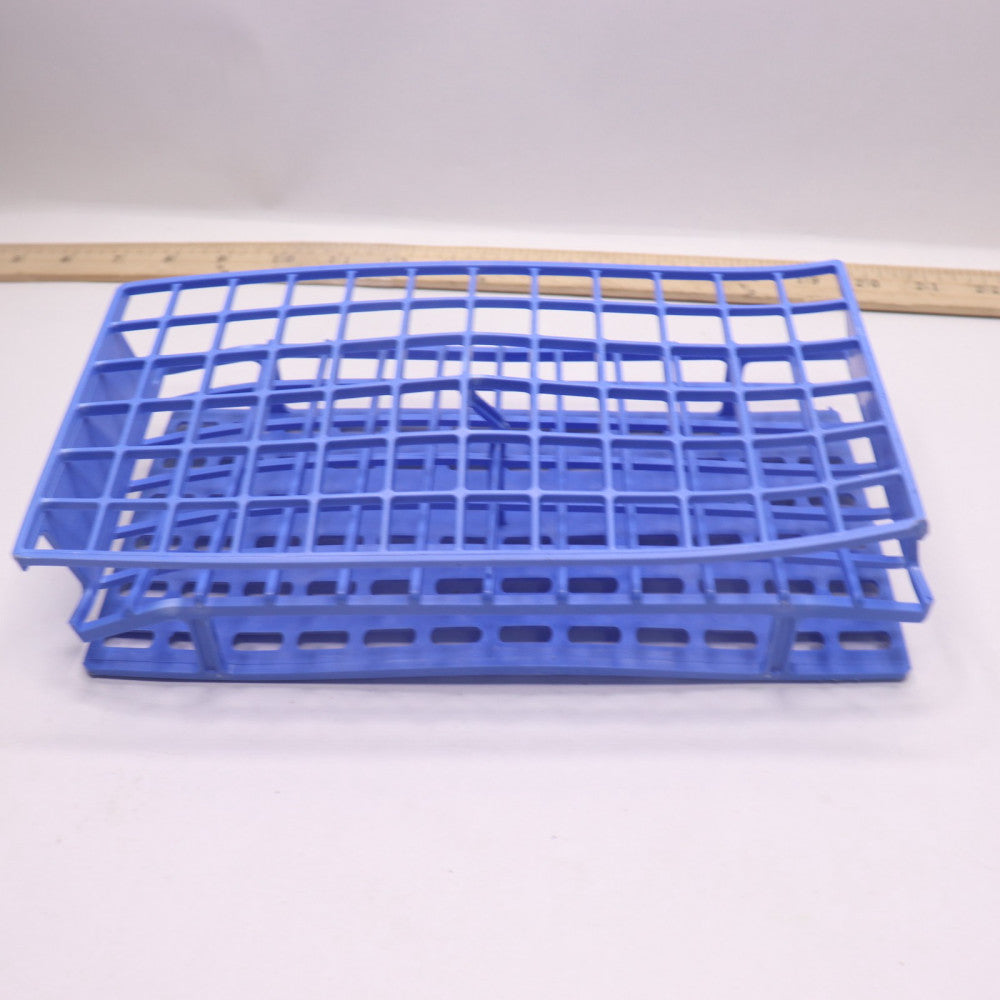 Thermo Scientific Unwire Test Tube Rack Blue PP 2-3/4" X 5" X 9-3/4" 5976-0316