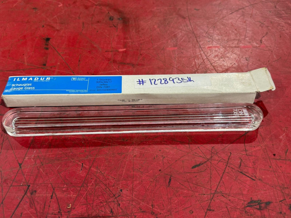 NEW IN BOX ILMADUR SIGHT GLASS DIN 7081 GAUGE GLASS 4261024000002