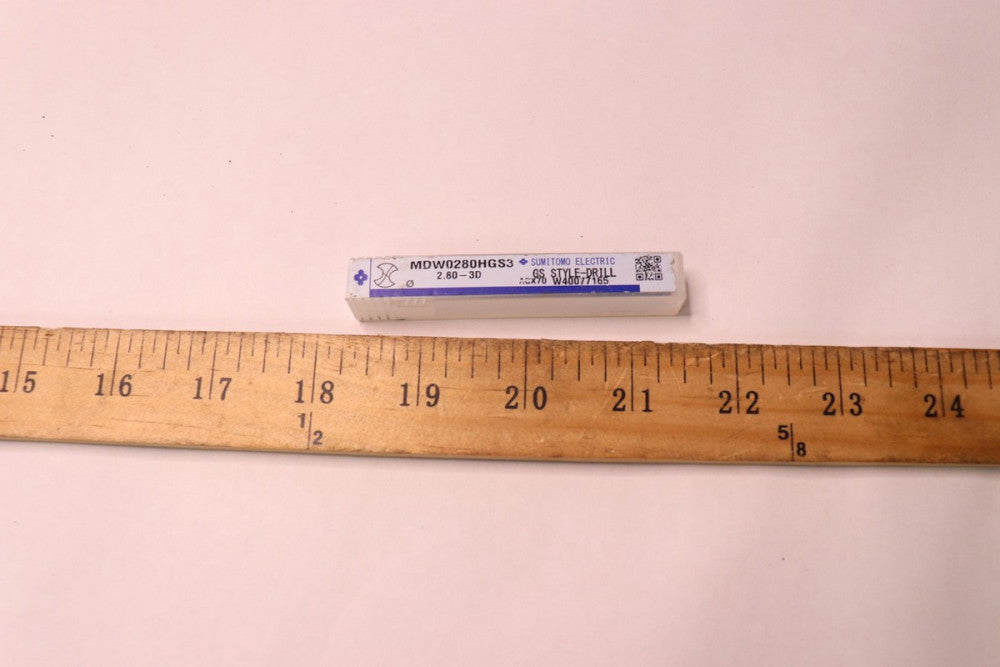 Sumitomo Drill Style GS 2.8mm x 3" MDW0280HGS3