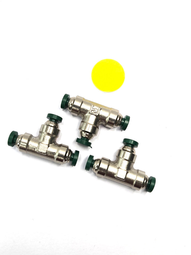 PARKER PUSH TO CONNECT FITTINGS 164PLP-4 UNION T 1/8"