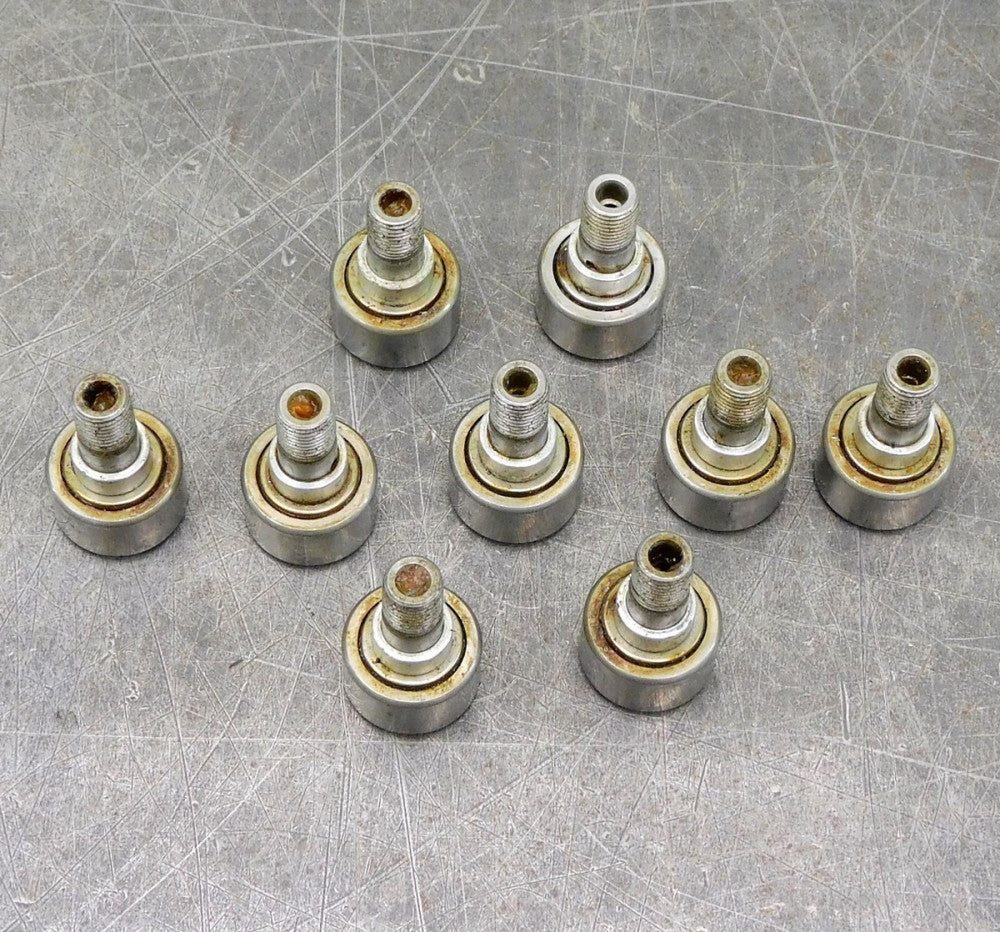 IKO CR14BUU Cam Follower Bearing 3/8-24 Lot of Nine (9)