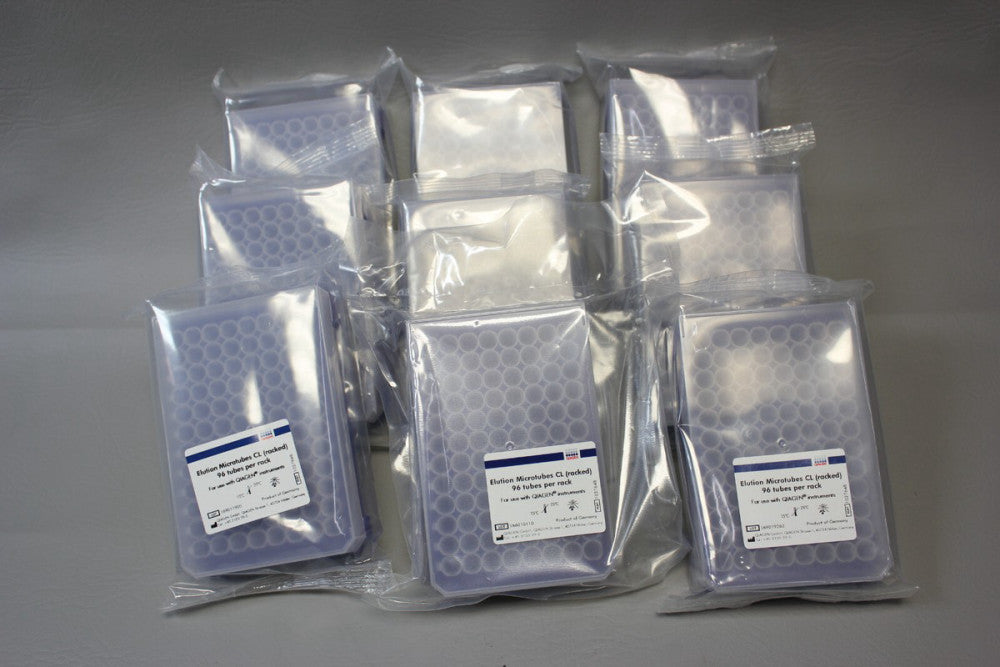 QIAGEN ELUTION MICROTUBES CL (RACKED) 1027648 96 TUBES PER/RACK QTY 9