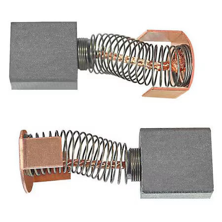 Dayton 33K907 Motor Brush Set,12/24Vdc,9/16 In L,Pk2