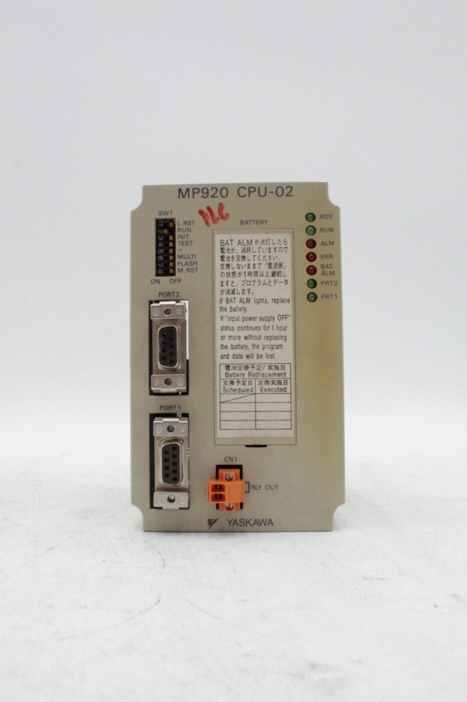 Yaskawa Electric JEPMC-CP210 CPU Module