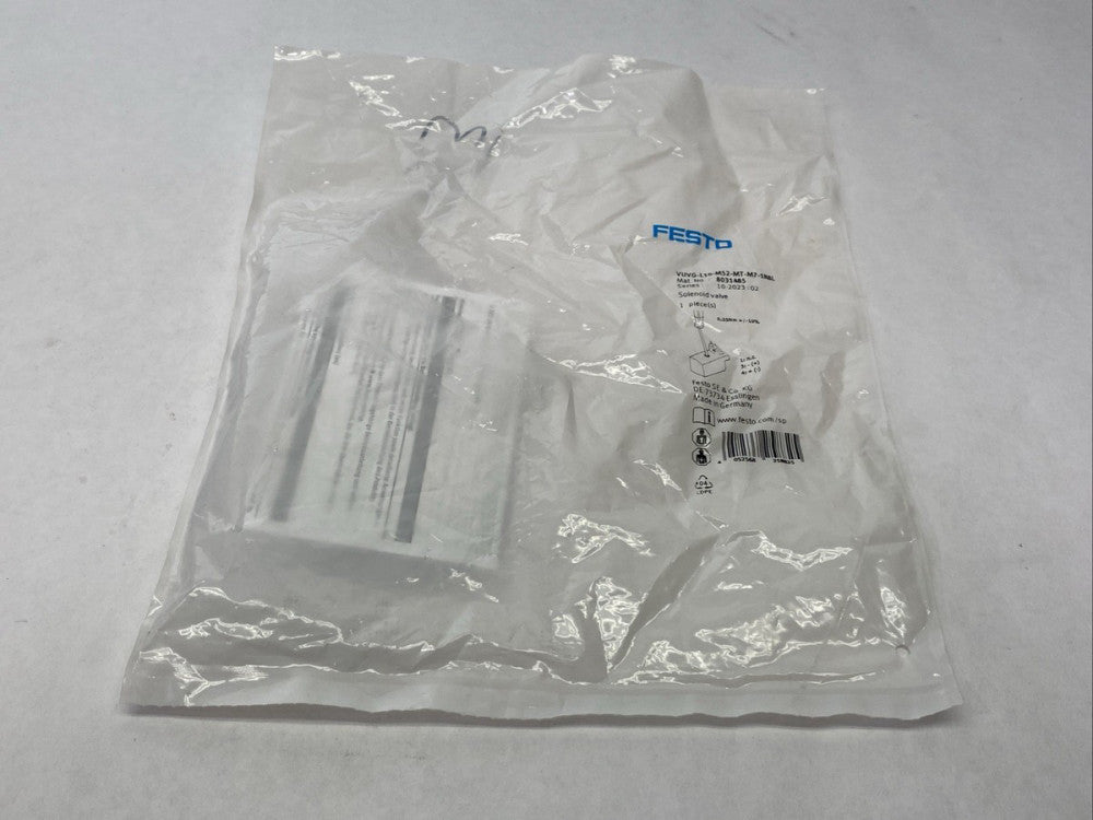 Festo VUVG-L10-M52-MT-M7-1R8L Pneumatic Solenoid Valve 8031485
