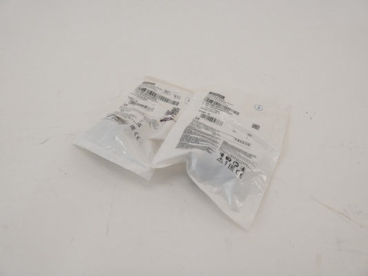 *Lot of 2* Siemens 3SU1000-0AB10-0AA0 Round Pushbutton - NEW Surplus!