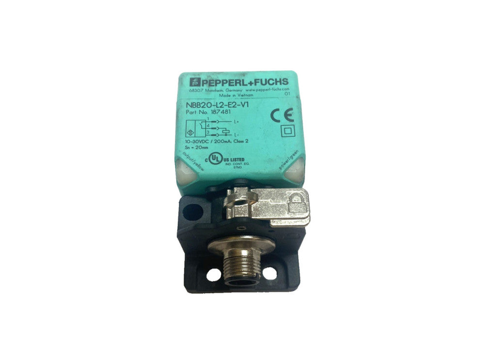 Pepper & Fuchs NBB20-L2-E2-V1 Proximity Switch Sensor 187481