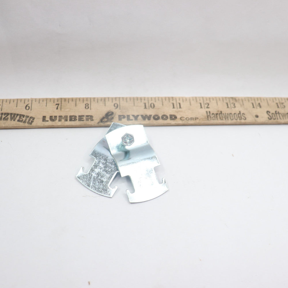 Rigid Conduit Universal Strap Clamp Electroplated Steel 3/4"