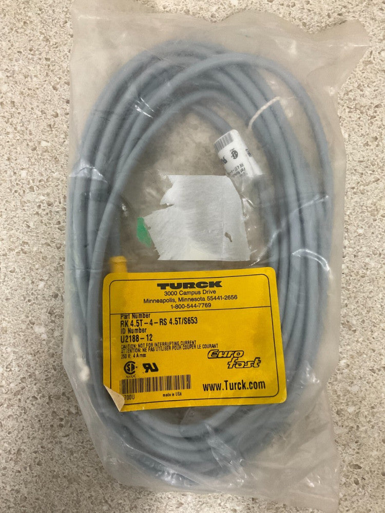 Turck RK 4.5T-4-RS 4.5T/S653 NEW