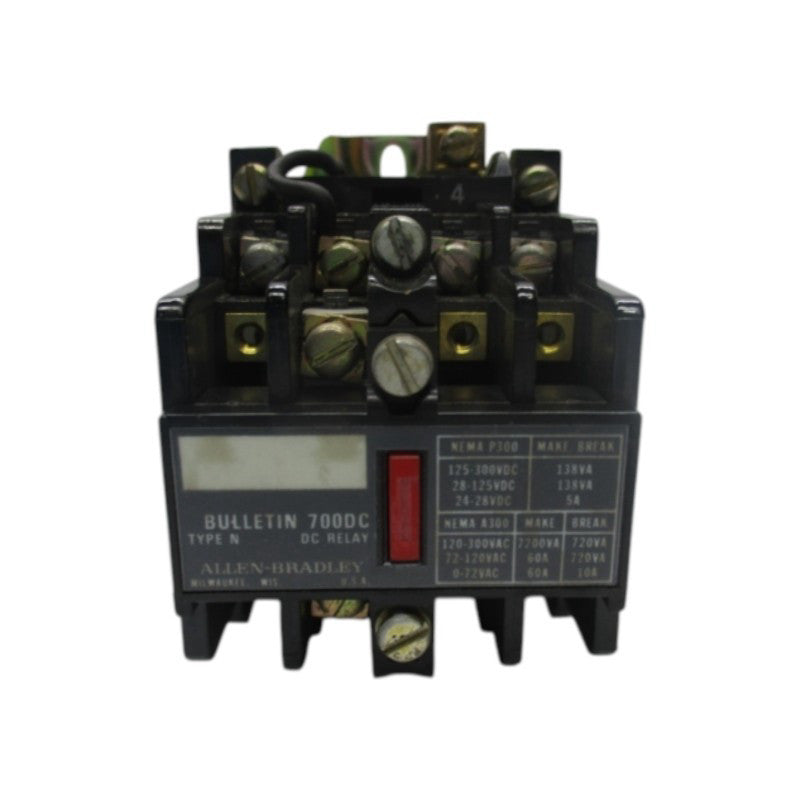 ALLEN BRADLEY 700DC-N400Z2 SER. C 230-250VDC UNMP