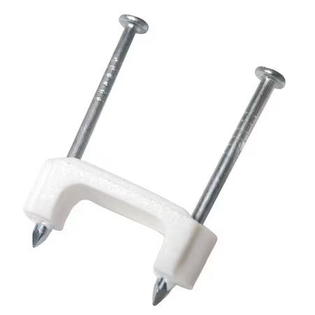 Gardner Bender Ps-75 Cable Staples, Plastic, Steel, 50 Pk