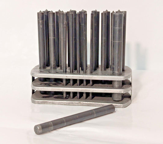23 Piece Punch, Transfer, Toolmaker, Steel, Machinist, Thread, Tools, Incomplete