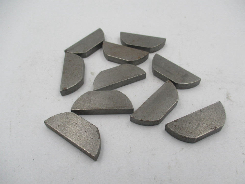 (SH610) #610 3/16″ × 1 1/4″ Woodruff Keys - Lot of 10