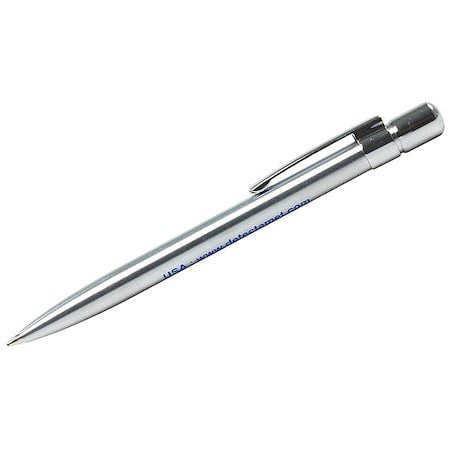 Detectamet 610-I01-Da01 Metal Case Pen,Blue Ink,W/Clip,Pk50