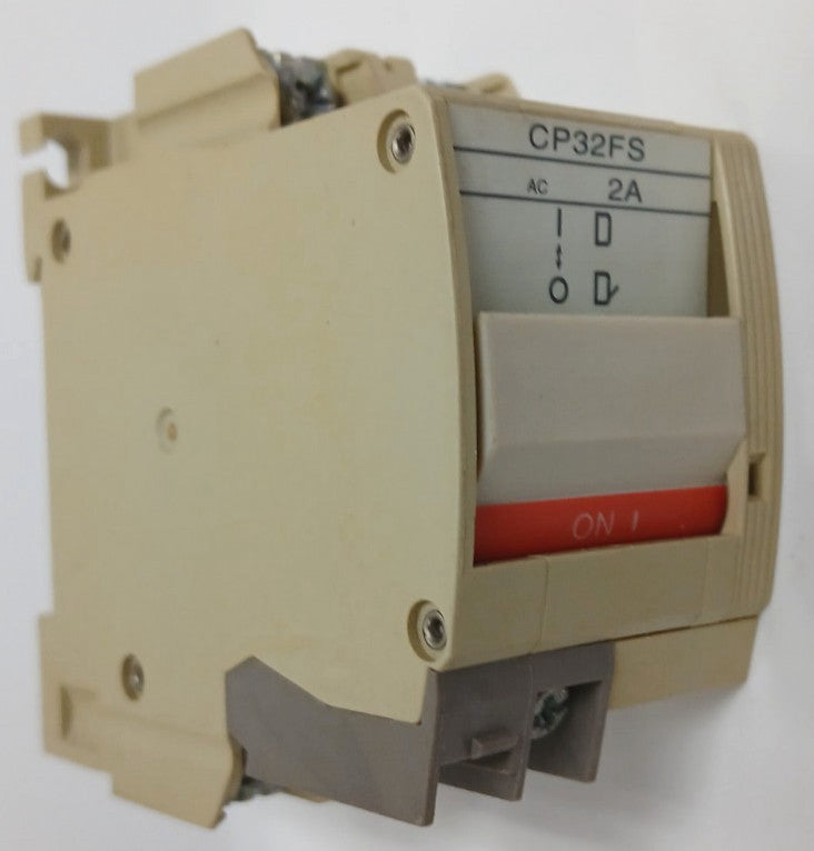 FUJI ELECTRIC CIRCUIT PROTECTOR CP32FS/2K 240/250V 2 AMP 50/60 HZ 1 POLE
