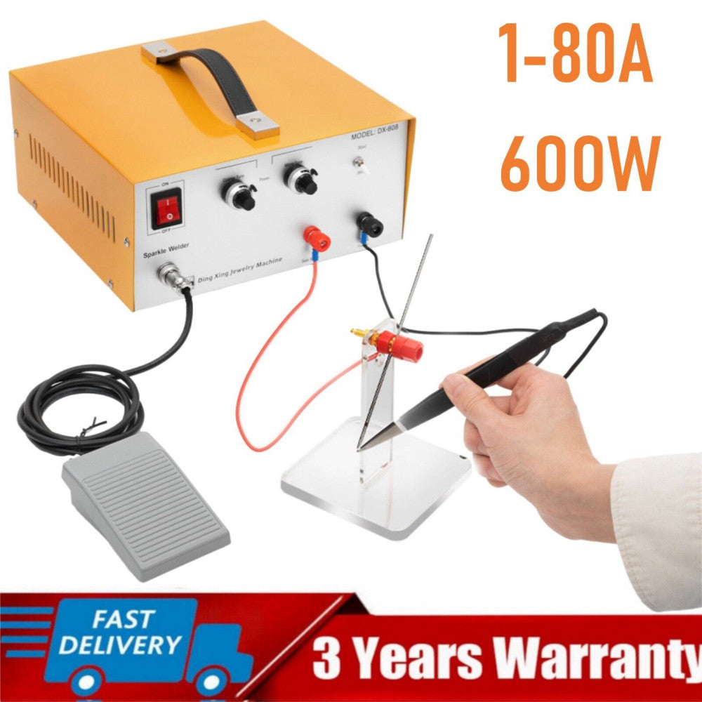 600W Jewelry Spot Welder Tengchong Welding Machine for Gold Silver Metal 1-80A