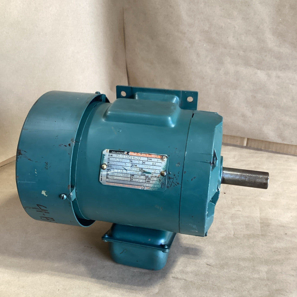 RELIANCE MOTOR P14G1403S-GZ, 1 HP, 230/460, 143T Frame
