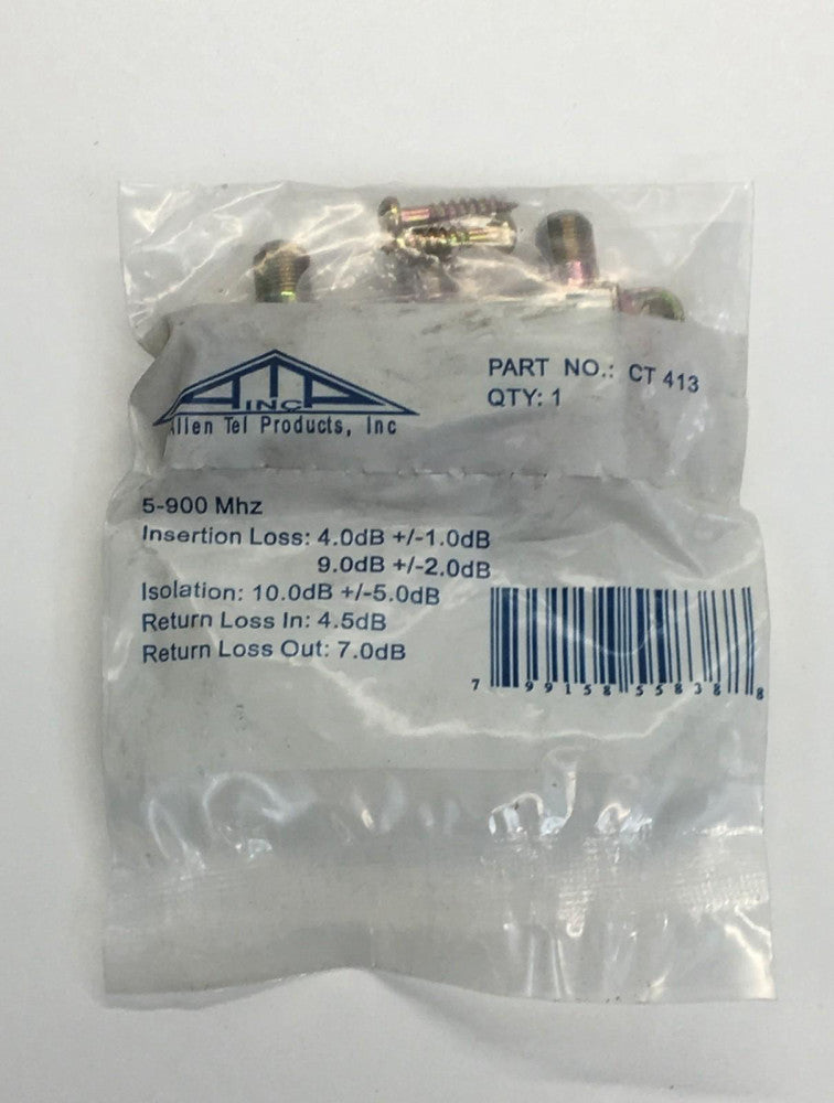 ALLEN TEL CT 413 MALE F CONNECTOR 