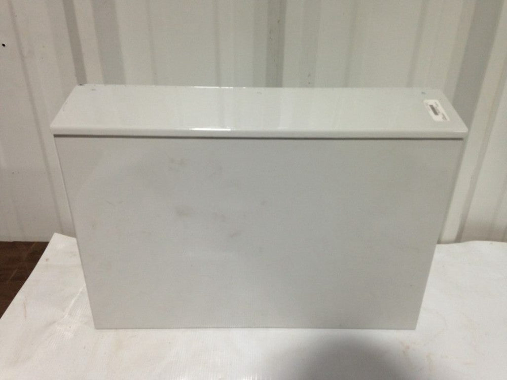 White Steel Wall-Mount Mailbox 18-1/4" X 4" X 13"