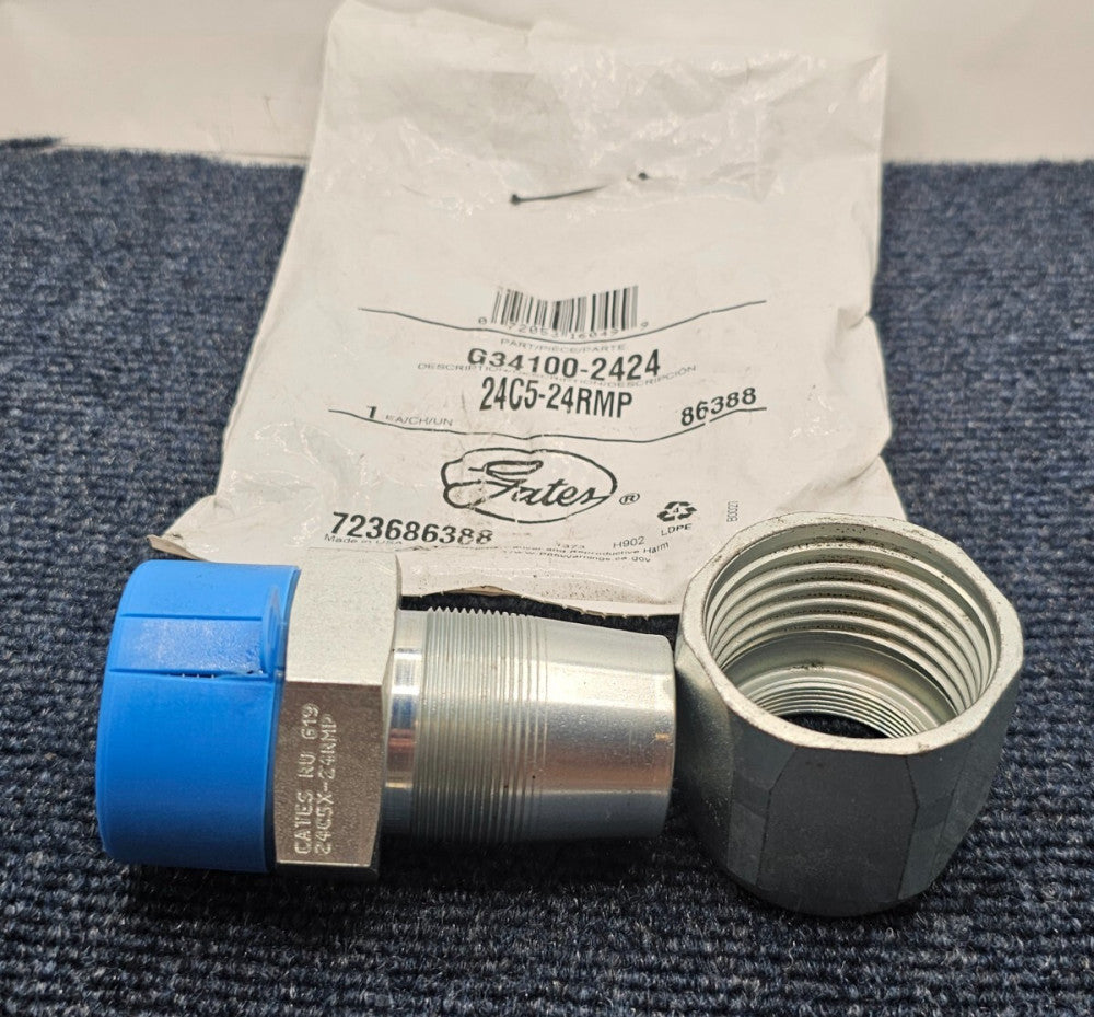 GATES 24C5-24RMP / 24C524RMP: Hydraulic Hose Fitting