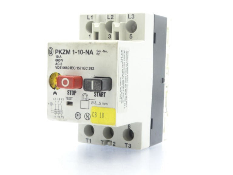 EATON CORPORATION PKZM-1-10-NA Relay - Used