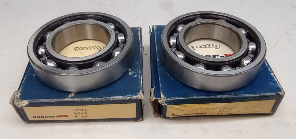 NSK 6209 Ball Bearing Deep Groove 45 X 85 X 19mm (Pack of 2)