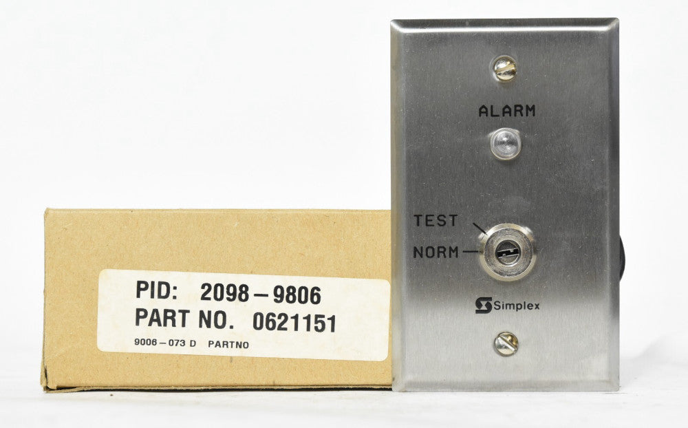 Simplex 2098-9806 Remote Test Station