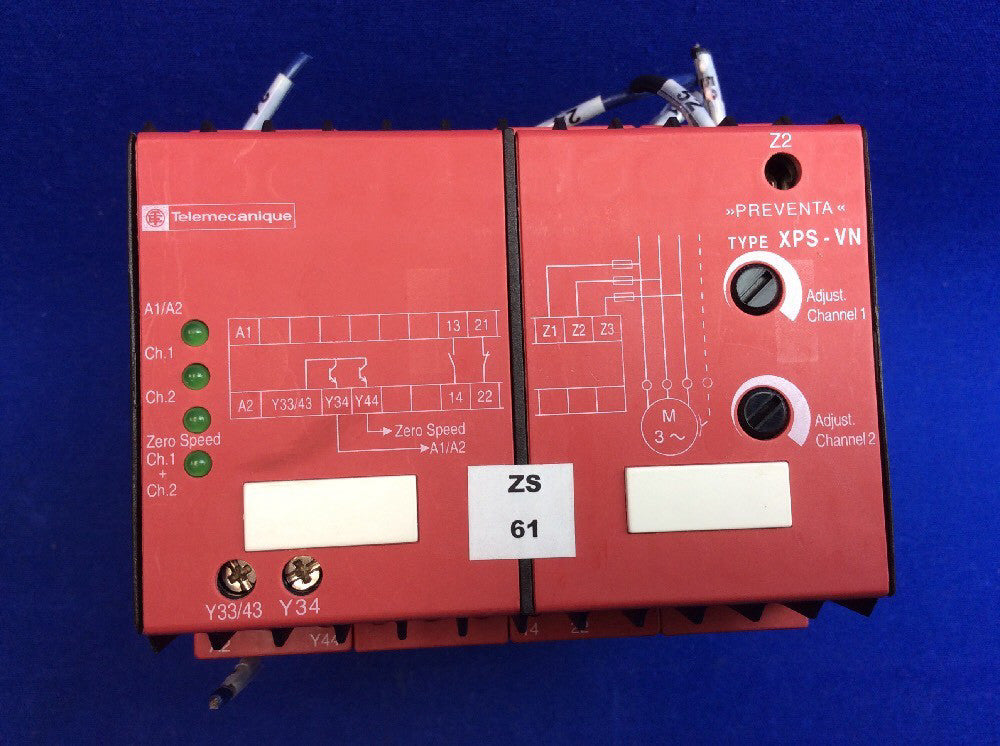 TELEMECANIQUE PREVENTA XPS-VN SAFETY RELAY XPSVN1142