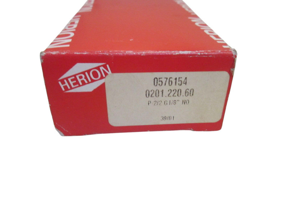 HERION 0201.220.60 VALVE 220V NSMP