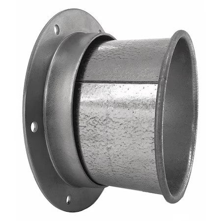 Nordfab 8040401852 Round Angle Flange Adapter, 14 In Duct Dia, 304 Stainless