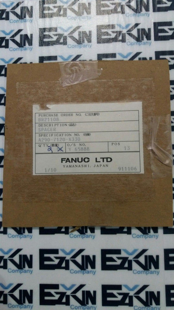 Fanuc A290-7120-X330 CNC Assembly Spacer Lot of 2