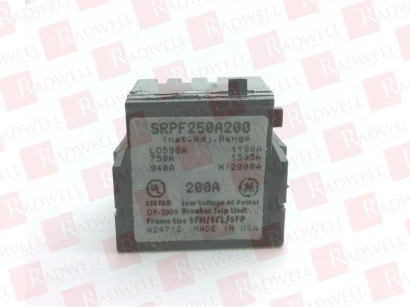 GENERAL ELECTRIC SRPF250A200 / SRPF250A200 (NEW IN BOX)