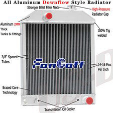Aluminum Radiator for Ford 445C 535 545 55 4500 5000 5200 5600 6600 D8NN8005SB