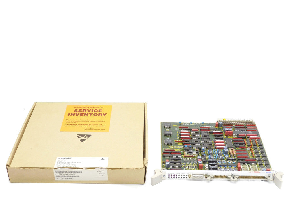 SIEMENS 6DD1640-0AC0 REV. X NSMP