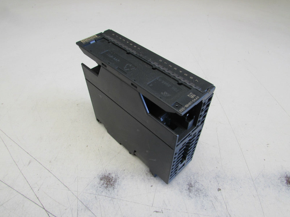 SIEMENS SIMATIC S7 6ES7322-1BH01-0AA0 FS:10 DIGITAL OUTPUT MODULE XLNT USED M/O!