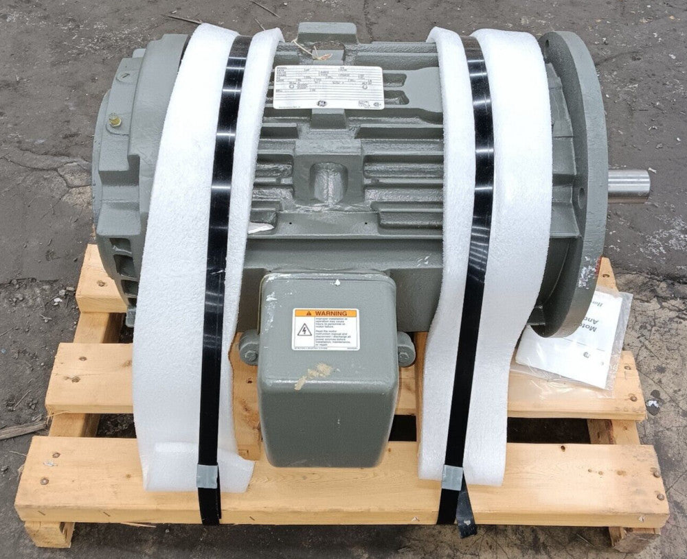 NEW GE 20 HP AC MOTOR 230/460V 3-PHASE 3550 RPM 254TD FRAME DP 5KE254DAB121