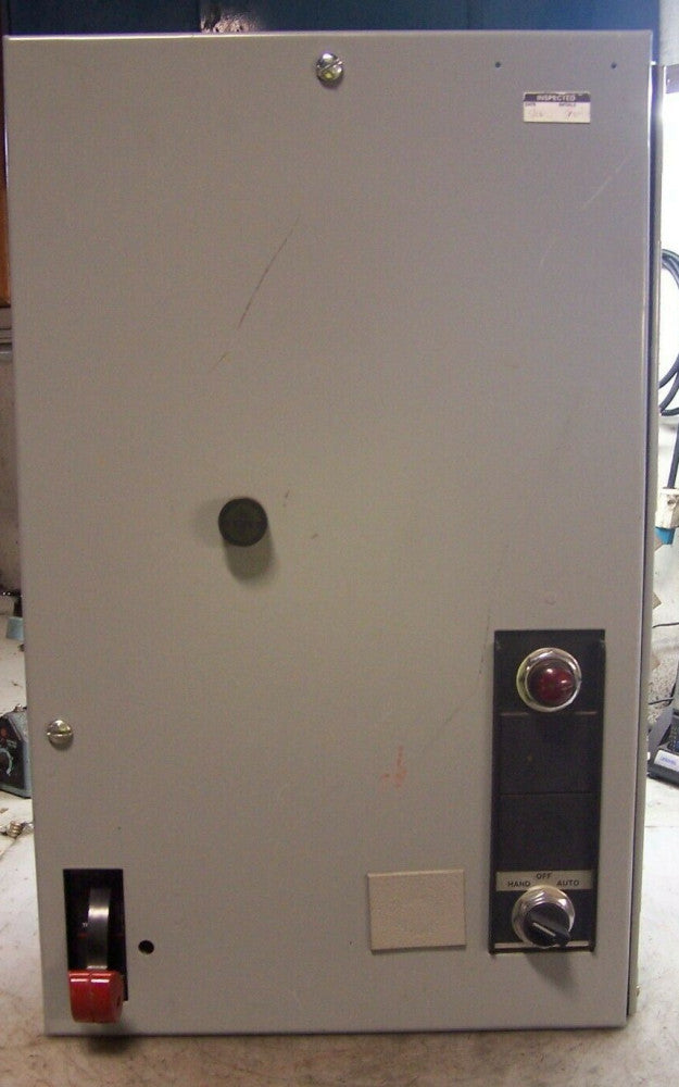 GE 8000 SERIES SIZE 3 BREAKER MCC BUCKET 24" CR305E0**AYH 35-70 AMP FVNR 