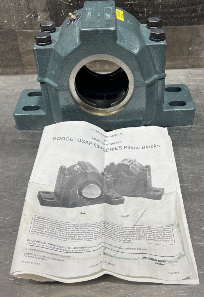 H4S-518-USAF Dodge 044114 518 Type USAF Pillow Block Housing Nos Surplus No Box