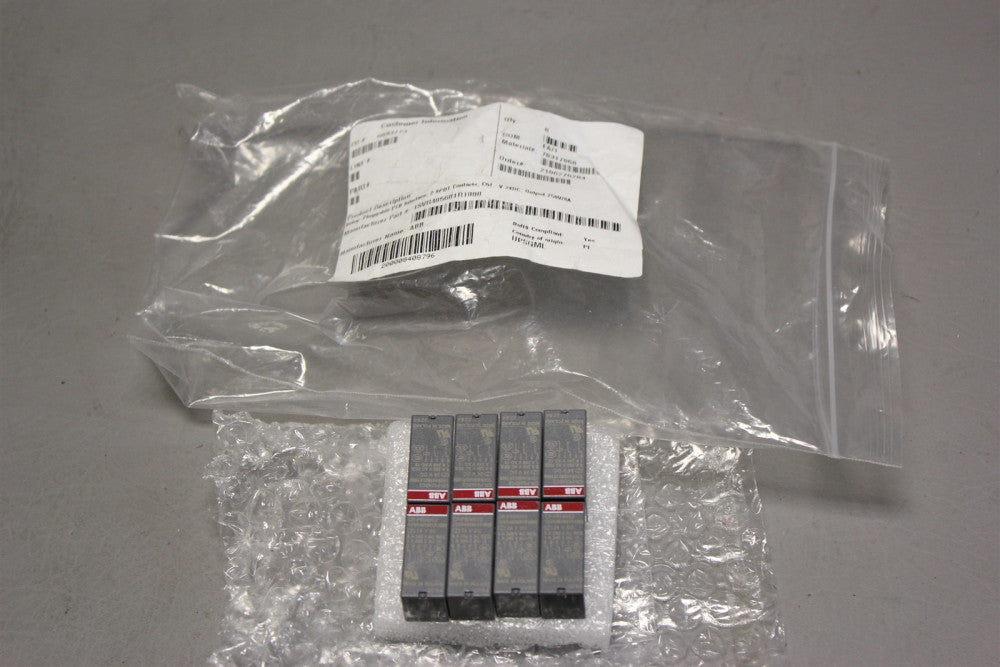 NEW 8 ABB PLUGGABLE PCB INTERFACE RELAYS 1SVR405601R1000