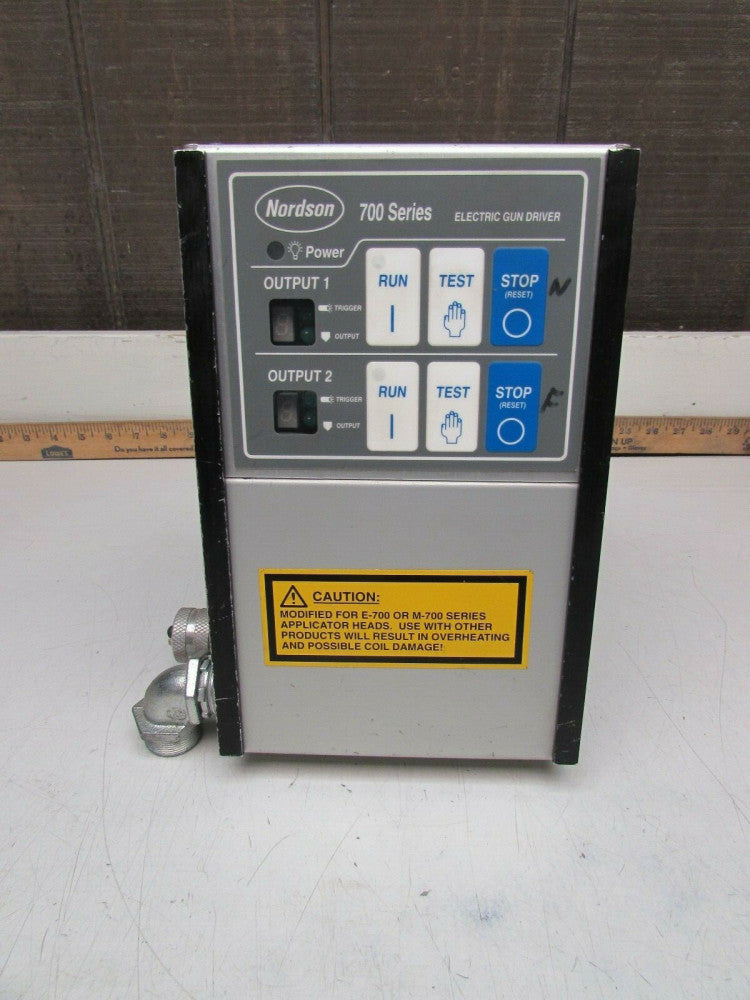 NORDSON 174917H , 700 SERIES ELECTRIC GUN DRIVER , GOOD TAKEOUT! MAKE OFFER!