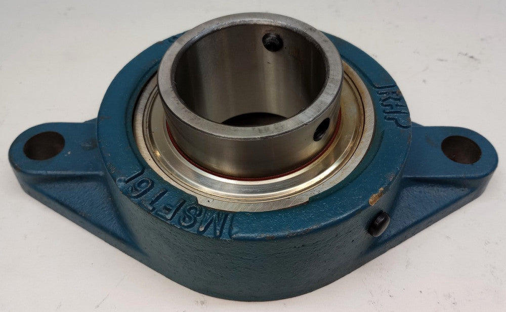 RHP SFT9-2-3/16 Flange Ball Bearing 2-3/16" Bore 2 Bolt Set Screw Locking MSFT6