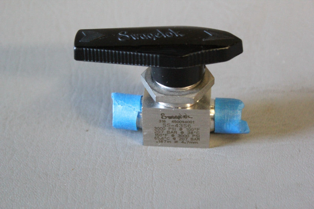 SWAGELOK  STAINLESS STEEL BALL VALVE SS-43S6