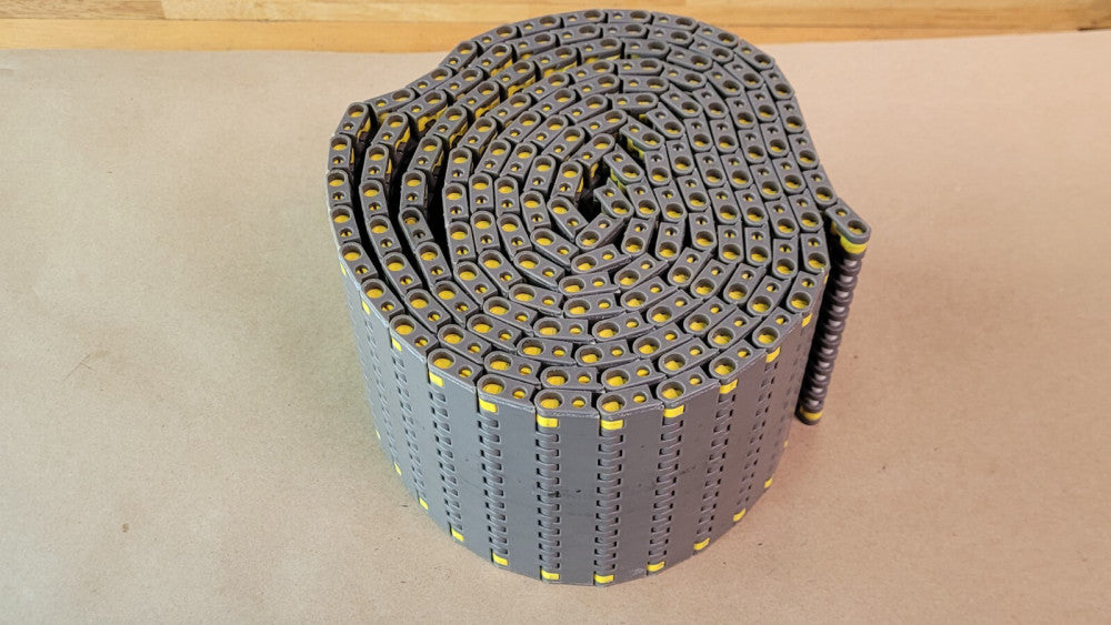 Rexnord Mat-Top 8505 Table Top Conveyor Chain 4.5" Wide 9' Long