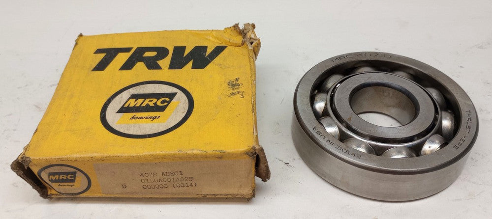 MRC 407R Angular Contact Ball Bearing 35mm ID X 100mm OD X 25mm W